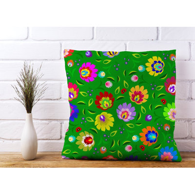 Olympia Floral Square Cushion