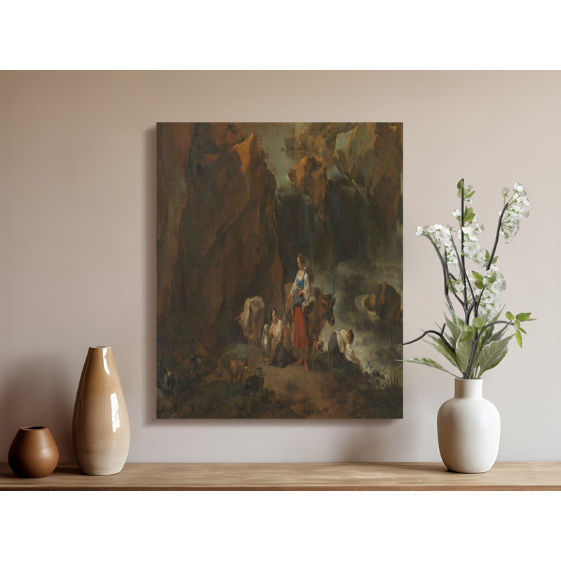1 Piece Wrapped Canvas Wall Art Set, 76.2 cm H x 38.1 cm W