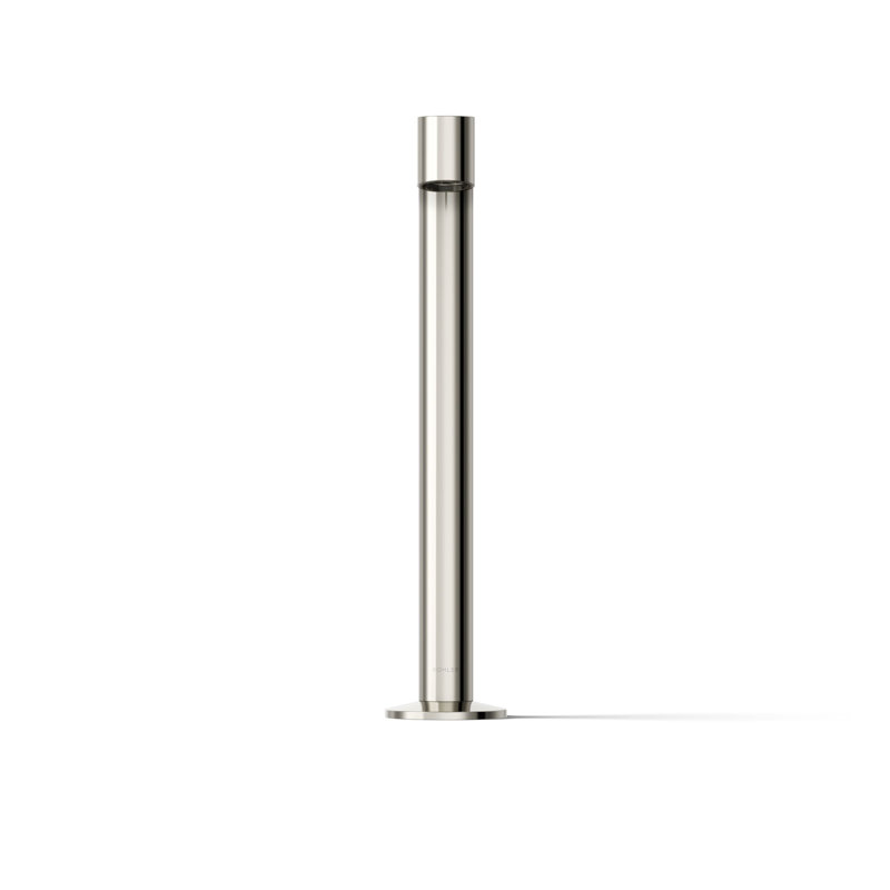 Components Tallbathroom Sink Spout with Row Design, Vibrant Polished Nickel