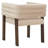 Aliezah Velvet Upholstered Back Armchair Dining Chair-1892006217