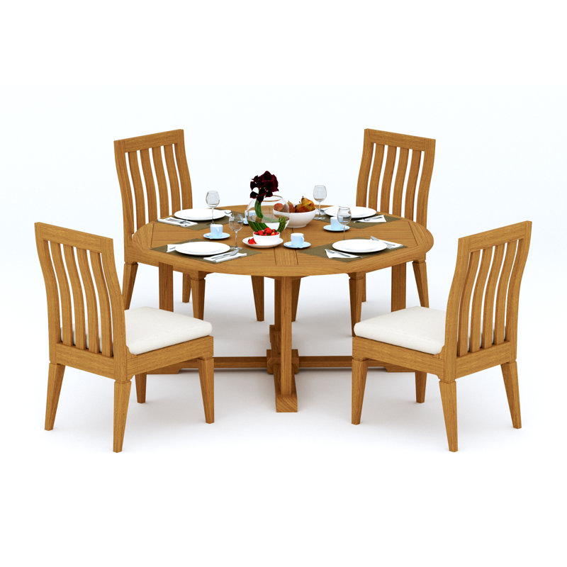 Ensemble repas extérieur pour 4 personnes Caranas