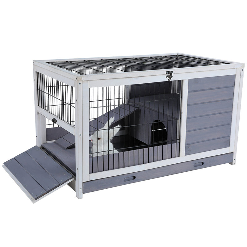 Cleavon Small Animal Hutch, Small ( 21" H x 21" W x 35.5" L)