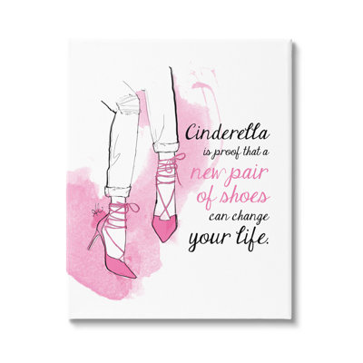 " Shoes Change Your Life Phrase " by Alison Petrie