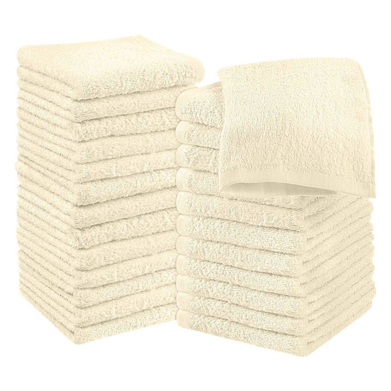Del Mar Midweight Hand Towel, Acru