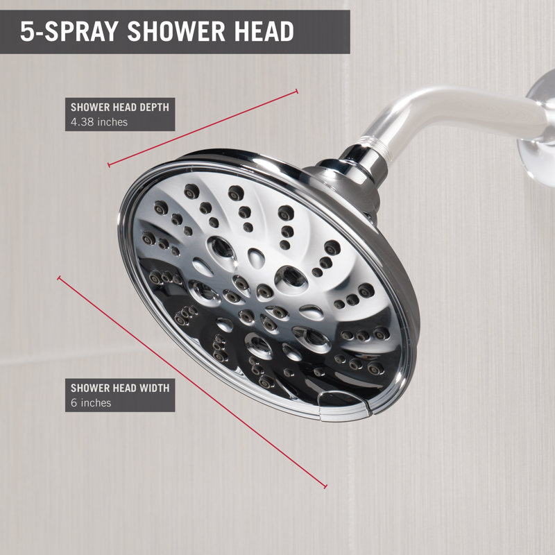 Pomme de douche fixe multi-fonctions avec technologie les