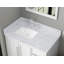 37 po Dosseret en marbre blanc-112398583