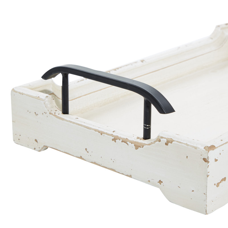 Valliere Solid Wood Tray - Set of 2