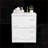 Filing Cabinet 3-Drawer Lateral Locking, Snow White Fits Legal/Letter/A4/F4 | Metal | Office-1926551112