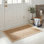 Tapis naturel / beige en lattes de bambou / beige