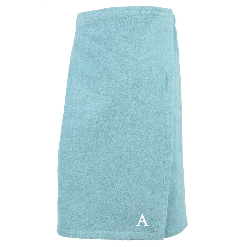 Serviette de bain Lauver, Aigue-marine, A