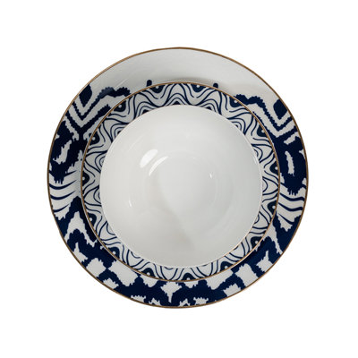Suai Bone China Dinnerware Set 12 Piece - Service for 4