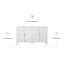 Armoire de rangement 57,5 po Modern Modern Stripe-774286178