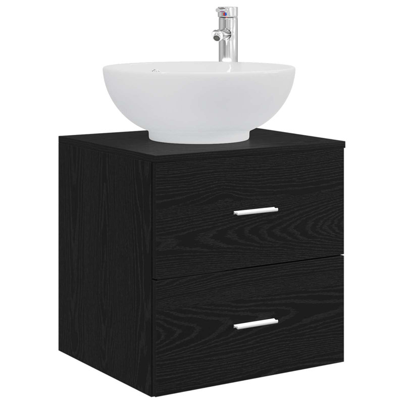 495 mm Bathroom Vanity, Black