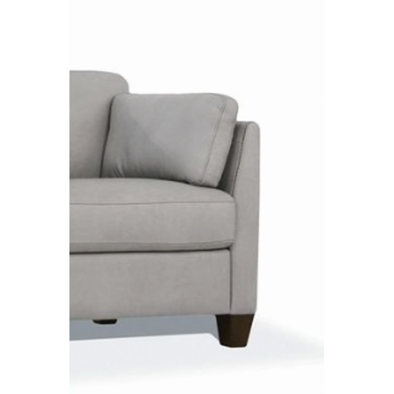 Chaise en cuir Matias (assemblée)