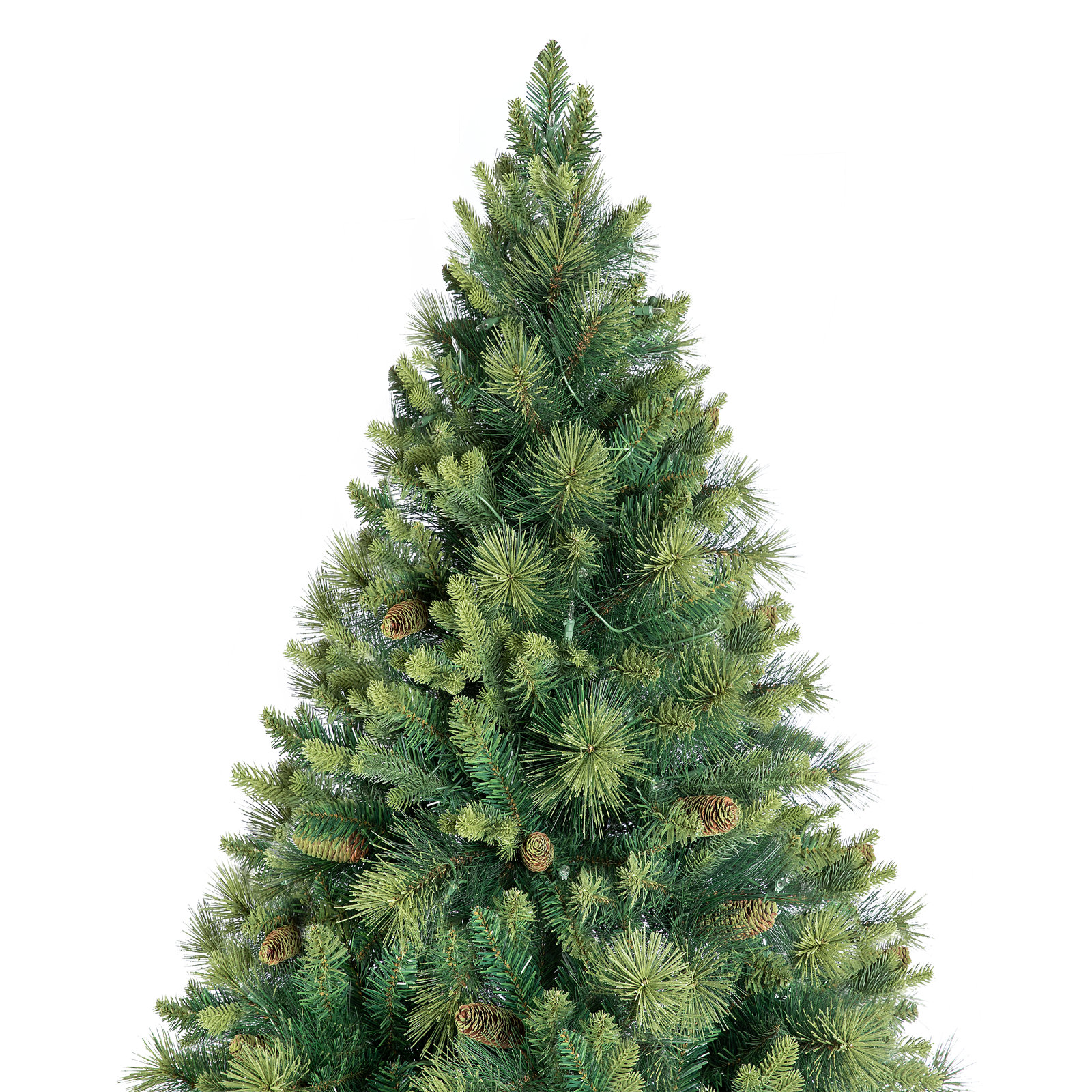 Pre-Lit Spruce Christmas Tree, 6.5' H
