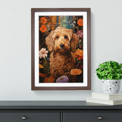 Labradoodle Renaissance - Framed Print