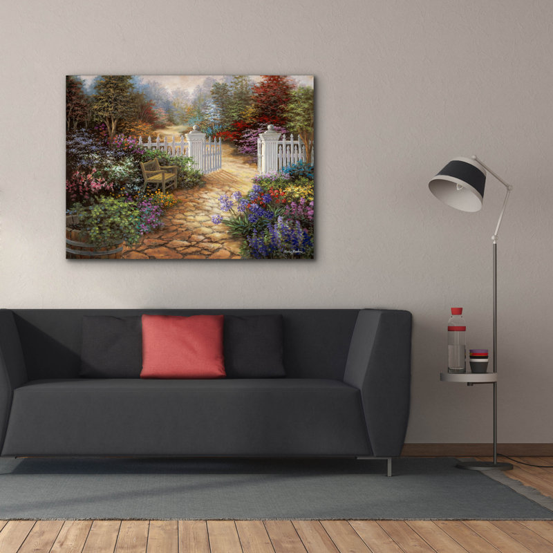  «Gateway To Enchantment» par Nicky Boehme, art mural sur toile, 54 po x 40 po