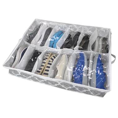 Whitmor Shoe Racks and Shoe Organizers Gray - Compact Closet Shelf - Yahoo  Shopping