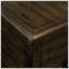 Table d'appoint en pin massif, 1 tiroir, dimensions : FSH 23,6 po L x 12,6 po P x 20,5 po H