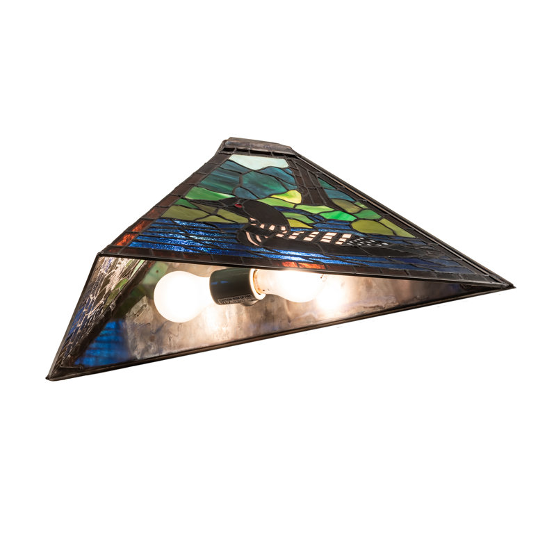 Rustic Lodge 2 - Light Flush Mounted Sconce