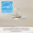 Vespucci 52'' Ceiling Fan with LED Lights-112461115