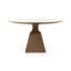 Sargon Round Stone Dining Table-120797331