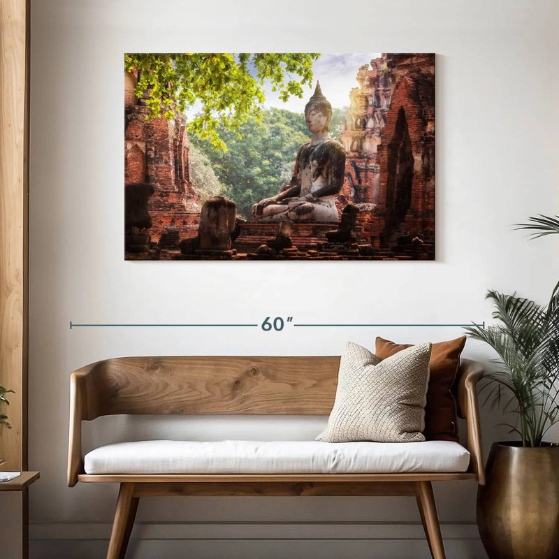 Temple bouddhiste Adella Ayutthaya, H 30 po x l 45 po