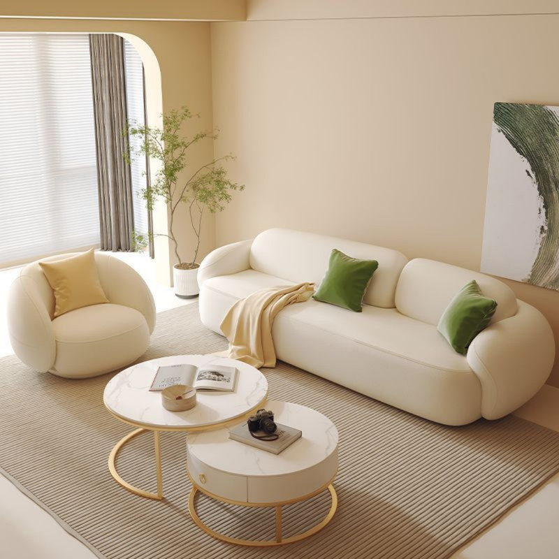 Modern Simple Sofa Coffee Table Combination