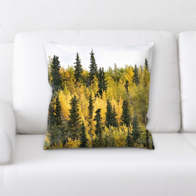 Microsuede Reversible Throw Pillow