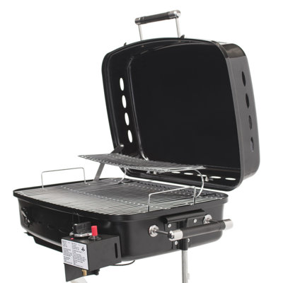 Flame King VR ou barbecue sur remorque - Barbecue au gaz pour camping-car - Surface de cuisson de 215 pouces carrés
