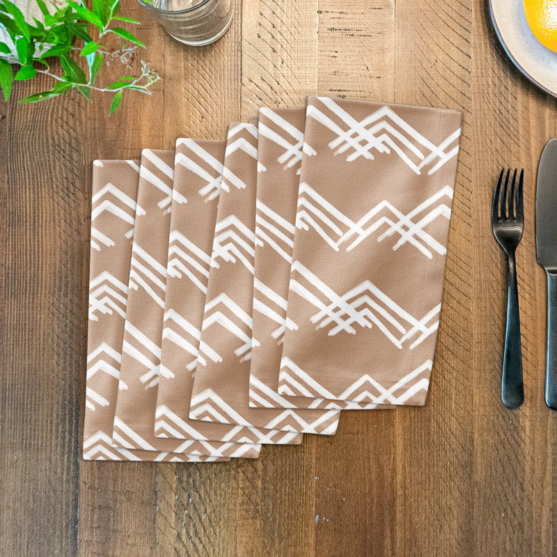 Serviette 10 po Daschel Blush Mountain