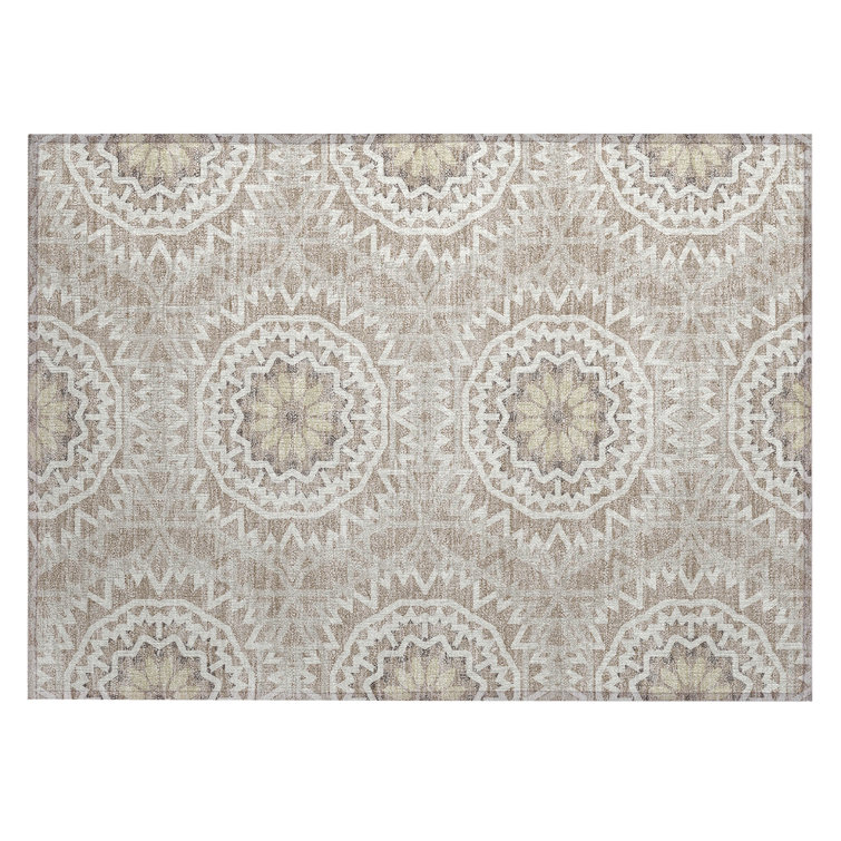 Kawon Geometric Indoor / Outdoor Rug