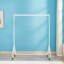 4T X 5Ft Heavy Duty Clothes Rail With White-1188967480