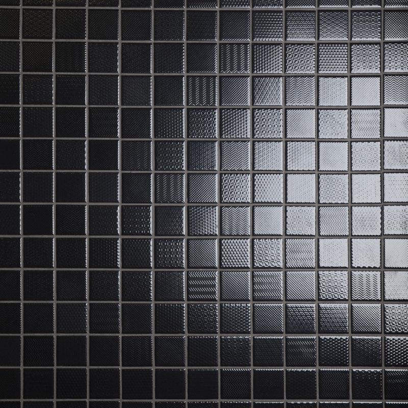 Celadon 1.84" x 1.84" Porcelain Grid Mosaic Wall & Floor Tile