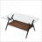 Modern Tempered Glass Coffee Table with Black Metal Legs, Easy-Clean &amp; Sturdy for Living Room