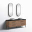 Dasher 72" Double Bathroom Vanity with Mirror