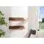 Sadira 2 Piece Alder Solid Wood