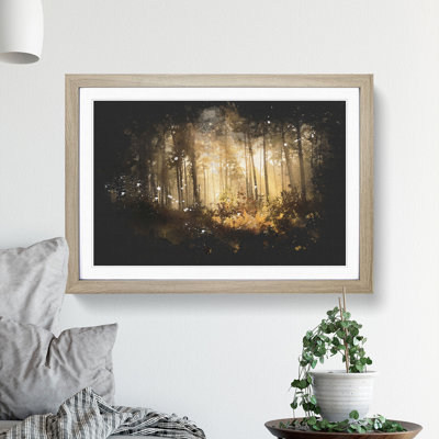 Autumn Forest Vol.2 Paint Splash - Picture Frame Graphic Art
