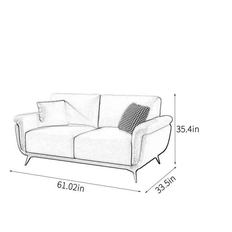 Canapé Leisure Light Luxury