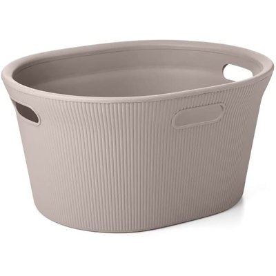 Plastic Laundry Basket with Handles