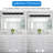 Branshed 6 - Light Dimmable Bath Bar
