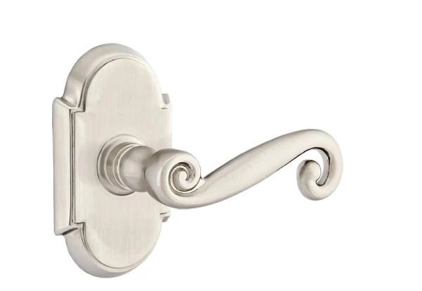 Poignée d'intimité, Nickel satiné, Oui