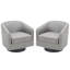 Bennett 73.1Cm Wide Swivel Barrel Chair-379182846