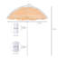 160cm Beach Parasol