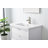 Lelanie 30" Modern Wall-Mounted Single Bathroom Vanity with Ceramic Top-111772654-111772641