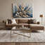 Art nautique gris sur toile
