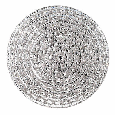 Coussin Sparkles Home Gatsby | Coussin décoratif en velours avec détails en strass