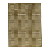Himalayan Geometric Area Rug in Beige