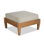 Newport Outdoor Teak Ottoman