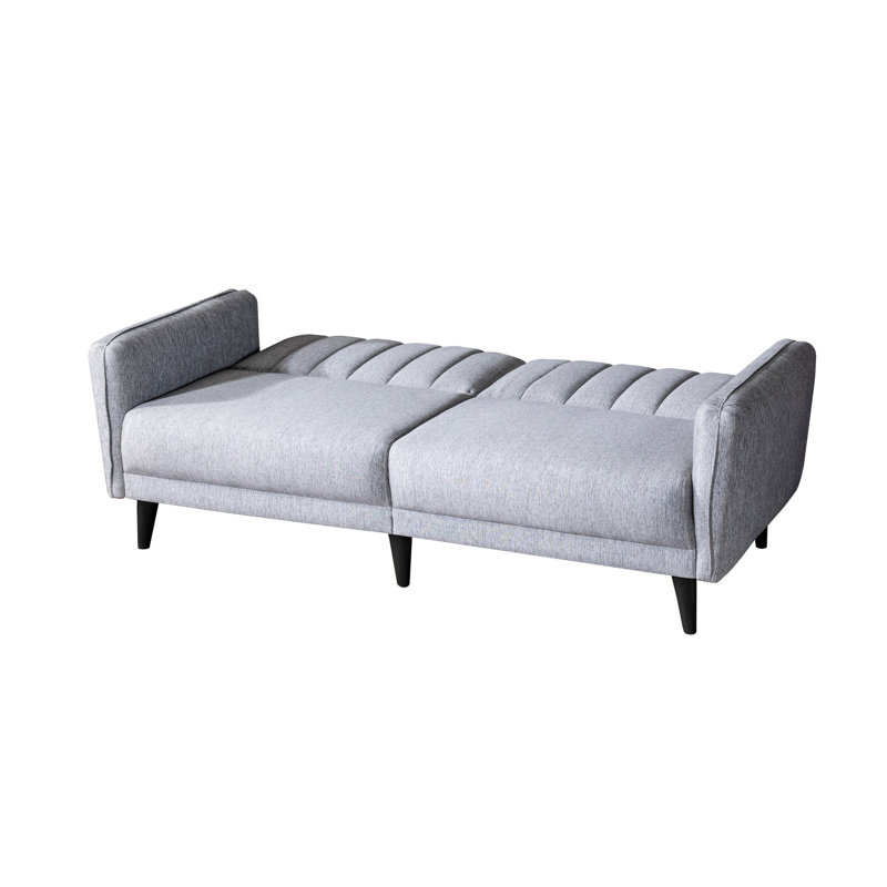 Ensemble de salon 2 pièces Sky, 100 % polyester gris
